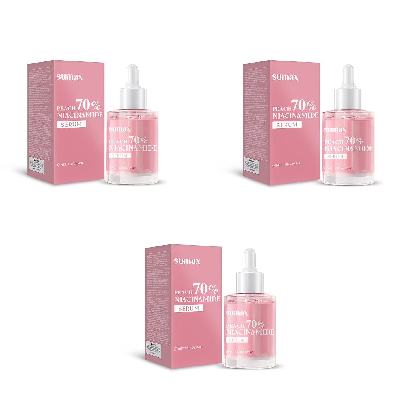 Sumax Peach Niacinamide Serum Brightening Hydrating Face