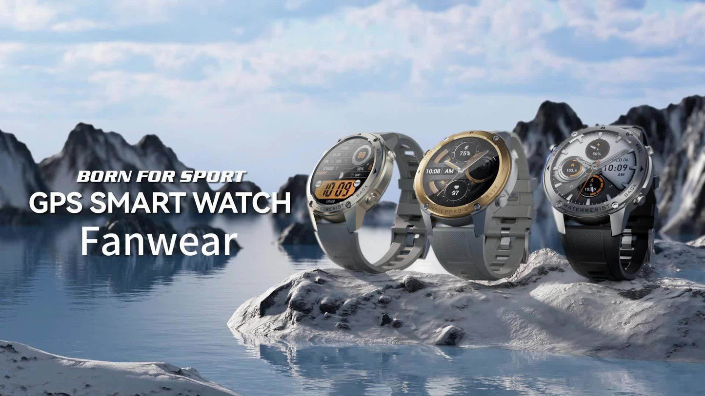 GPS Smart Watch with Compass, Altitude, Timer, Stop Watch