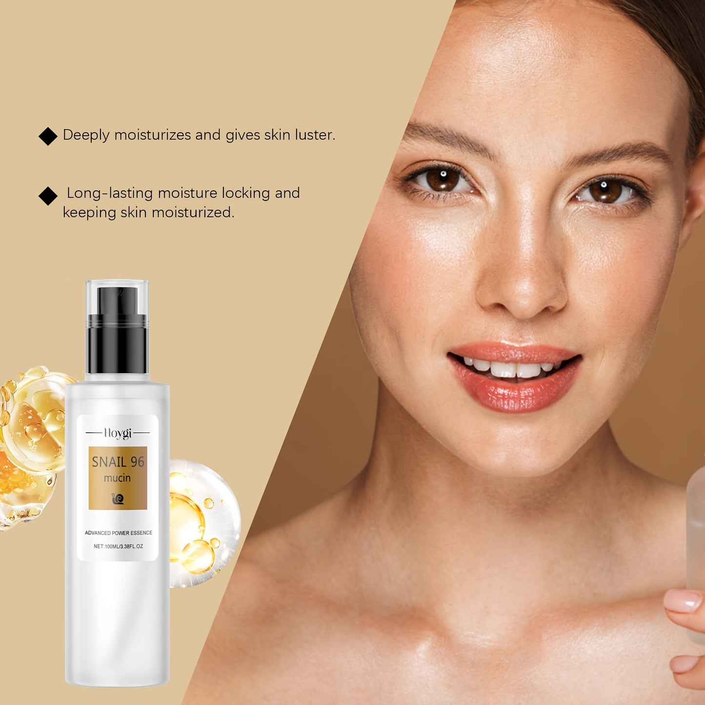 Snail Moisturizing Essence Hydrating Pore Filling Serum