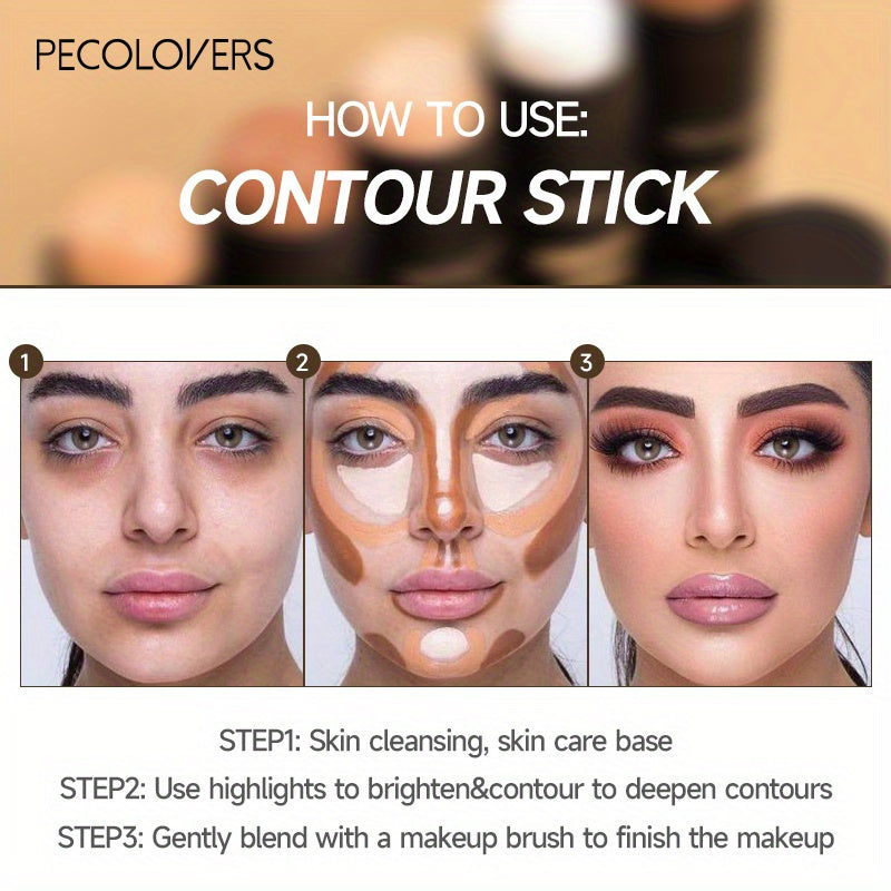 5PCS Set Body Full Coverage Concealer Cream for Flawless Skin