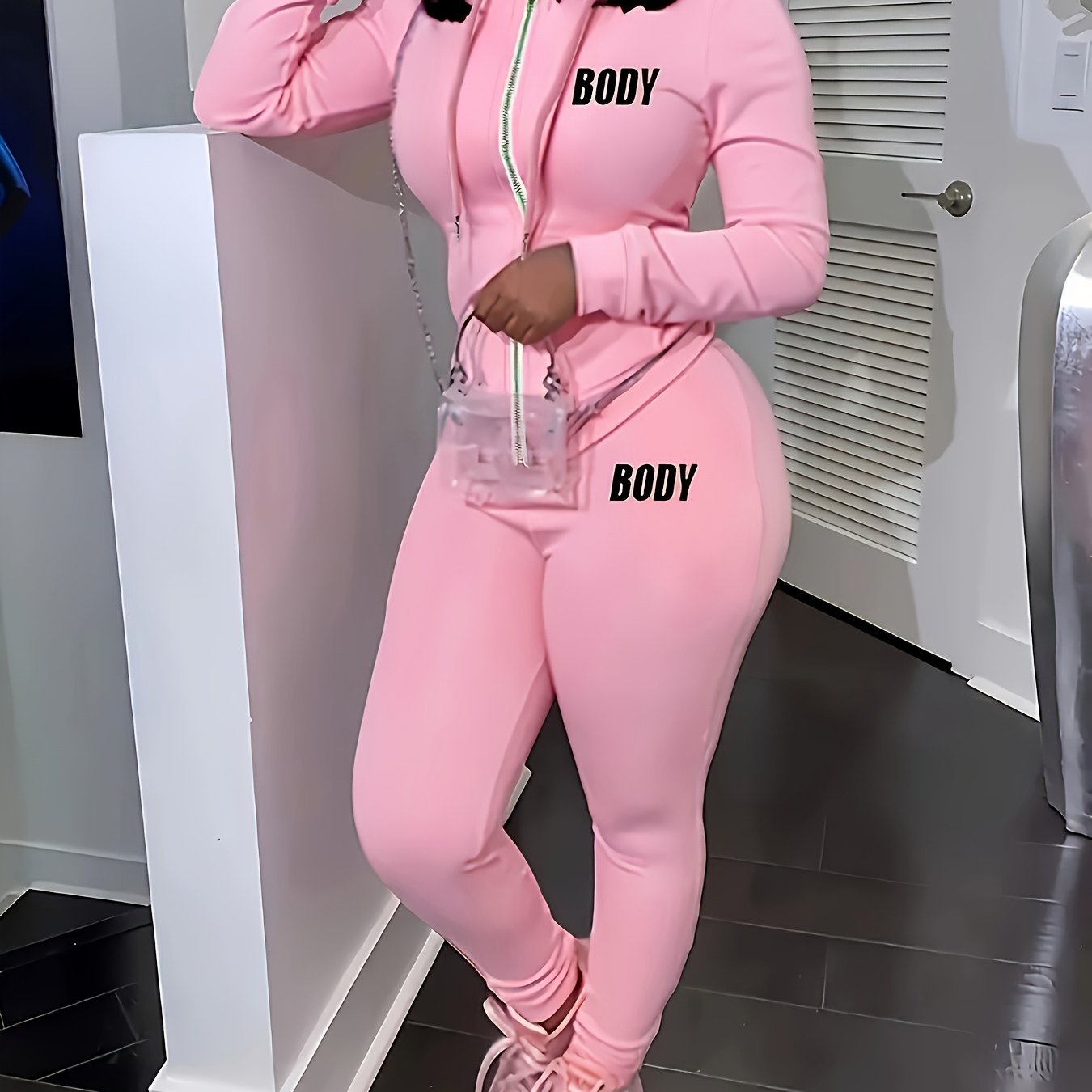 European American Cross Border Autumn Winter Pants Set