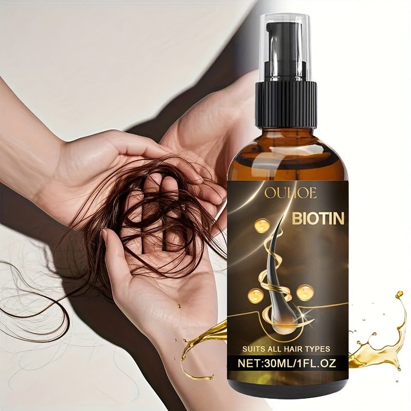 Biotin Hair Oil Duo for Deep Moisturizing and Nourishing Care