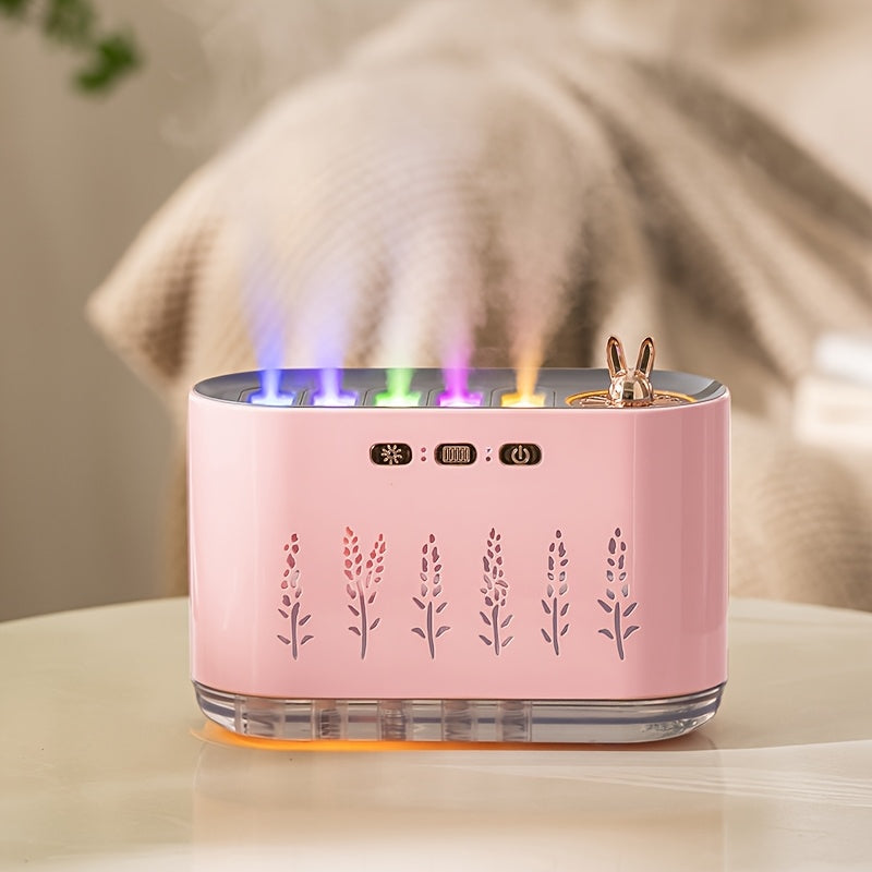 USB Rechargeable Aromatherapy Humidifier With Five Modes