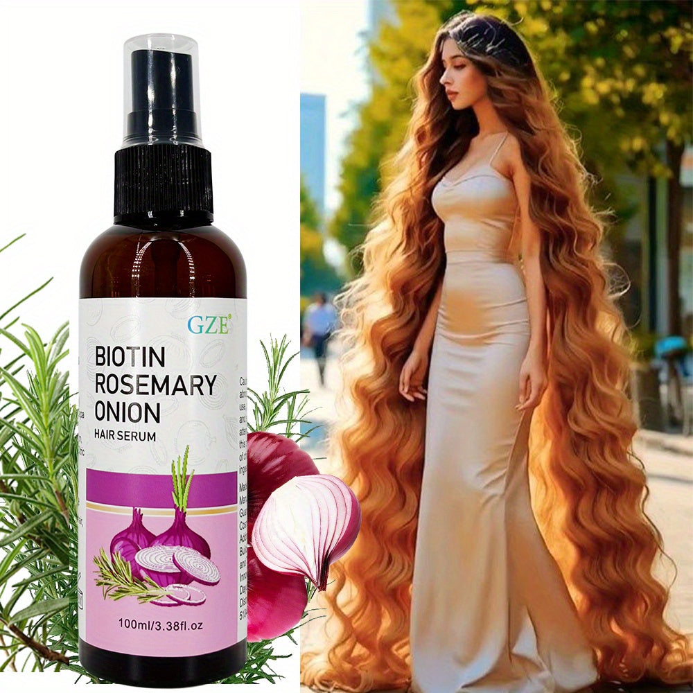 GZE Biotin Rosemary Onion Hair Serum For Damaged Hair