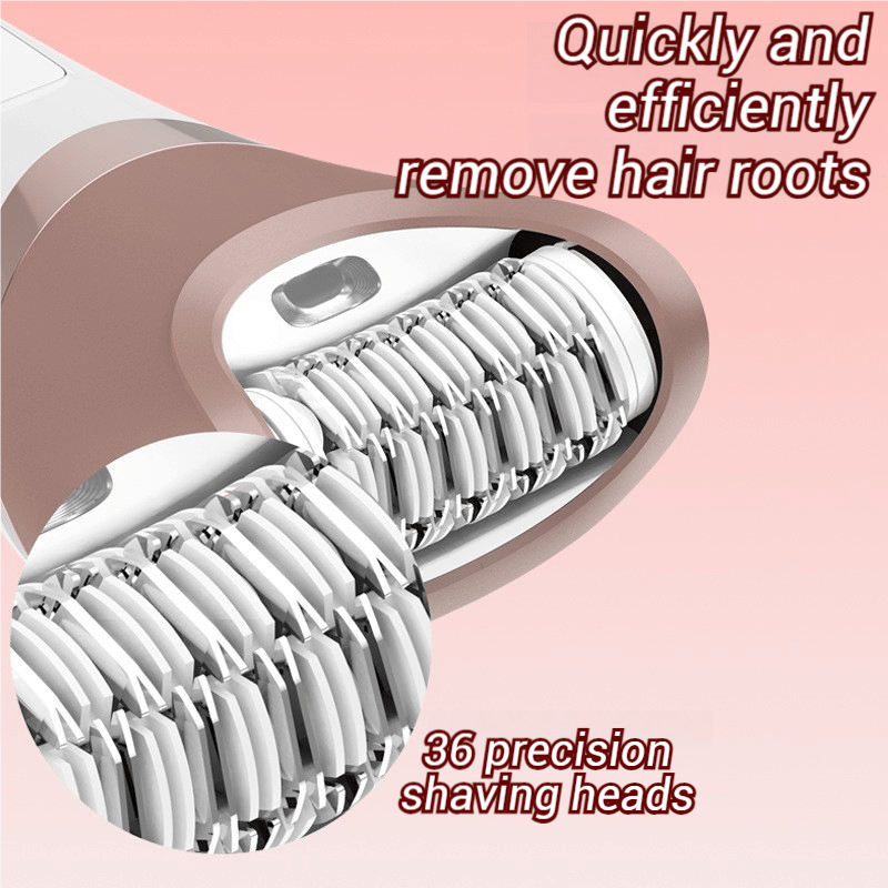Multifunctional Epilator For Full Body Hair Removal At Home