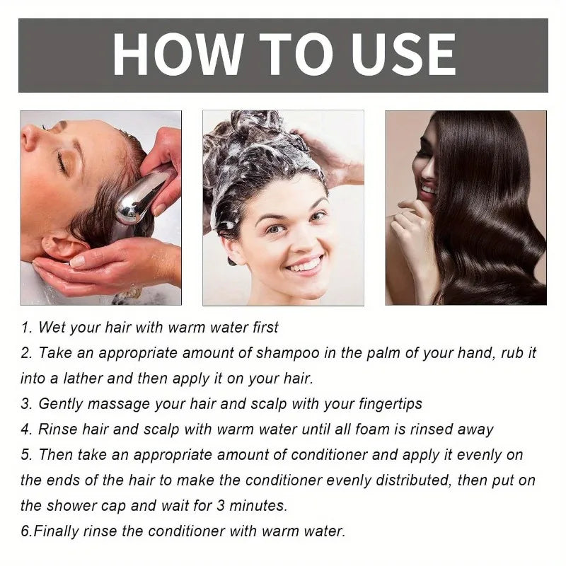 Onion Biotin and Rosemary Shampoo and Conditioner