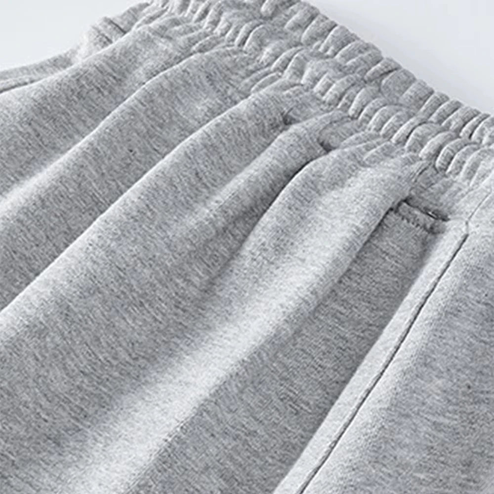 Women's High-Waisted Elastic Waistband Loose-Fit Wide-Leg Casual Shorts Solid Color Machine Washable Spring Summer