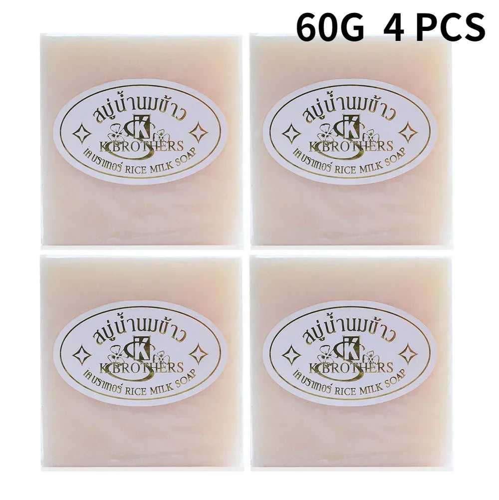 Thailand JAM Rice Milk Soap Original Wholesale Handmade Goat Milk Soap Rice Soap for face