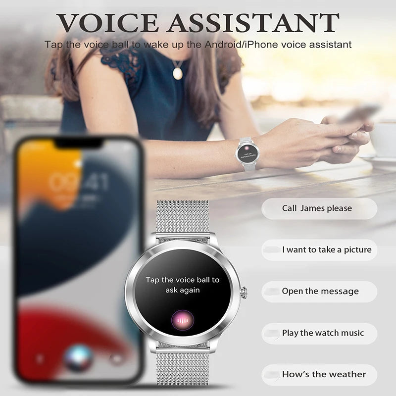 Smart Watch For Women - Advanced Fitness Tracker Features