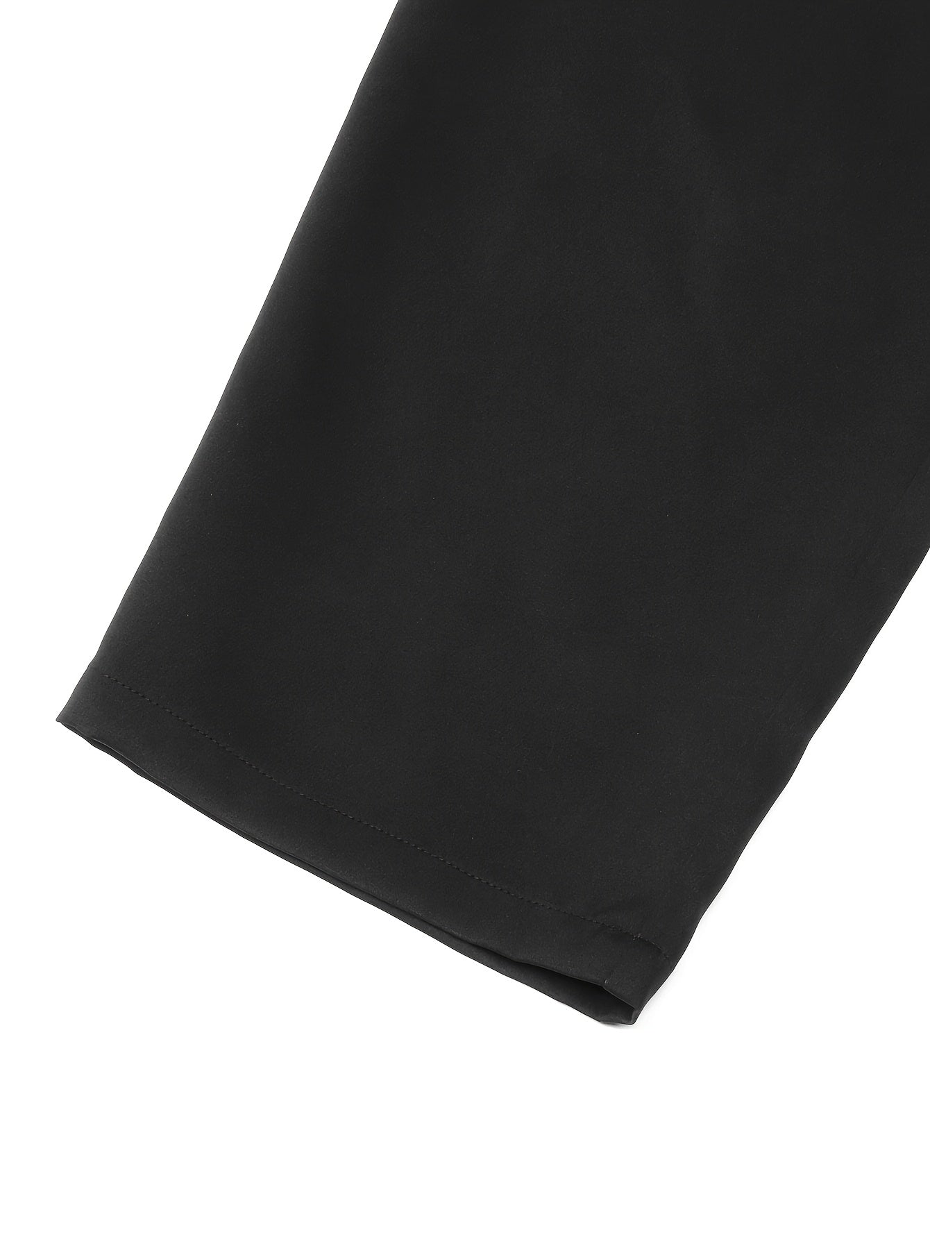 V-Neck Button Up Long Sleeve Top And Pants Set Fake Buttons