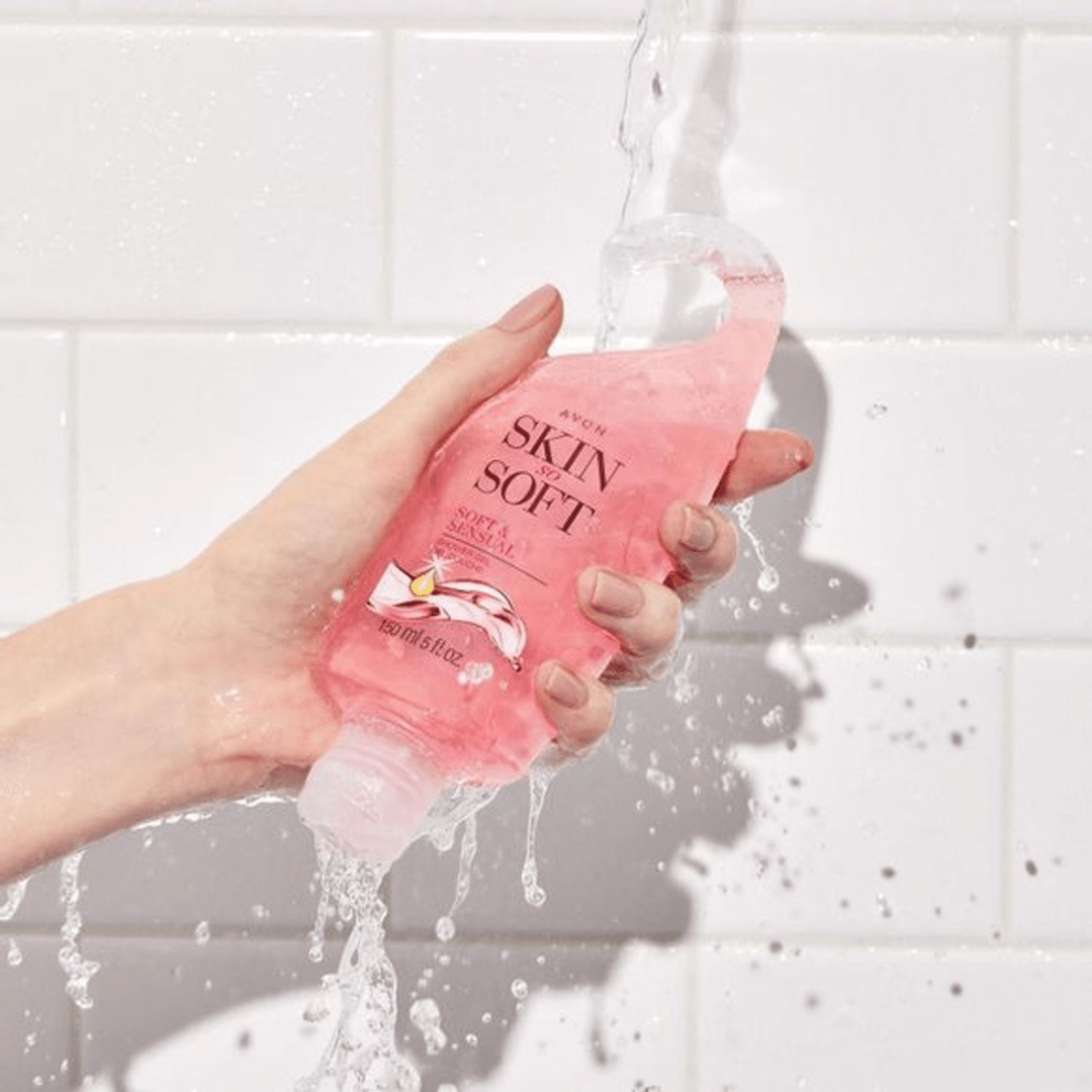 Avon Skin So Soft Soft & Sensual Shower for Women Gel 5 fl. oz. Each (Lot of 2)