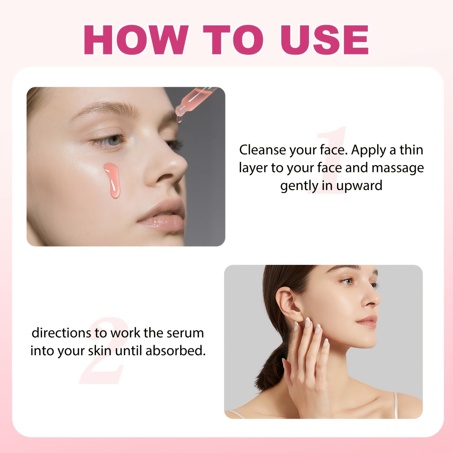 SUMAX Peptide Moisturizing Serum For Dry Skin Facial Care