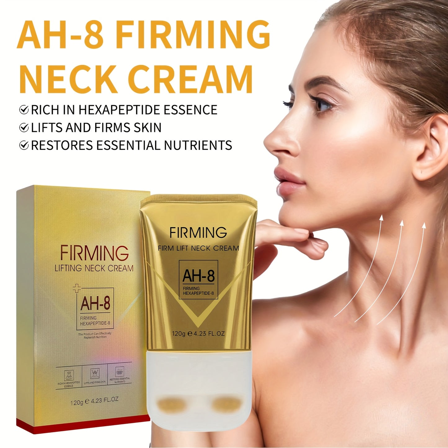 Neck Lifting Cream With Ceramide for Deep Moisturizing Firming