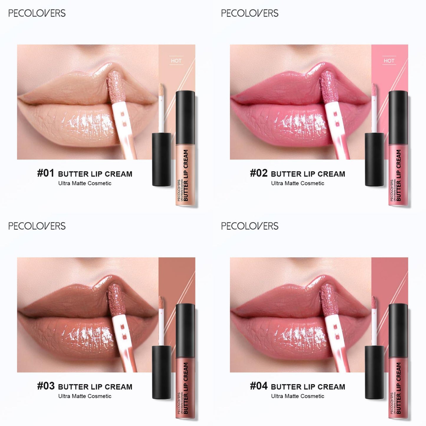 9pcs/Set Long-Lasting Moisturizing Mirror Effect Lip Glaze - Glossy, Non-Greasy & Long-Lasting Liquid Lipstick in Berry, Pink, Red Shades - Perfect Gift for Women Bunny Makeup