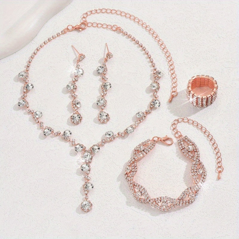 Elegant Jewelry Handbag Set for Women Special Occasions