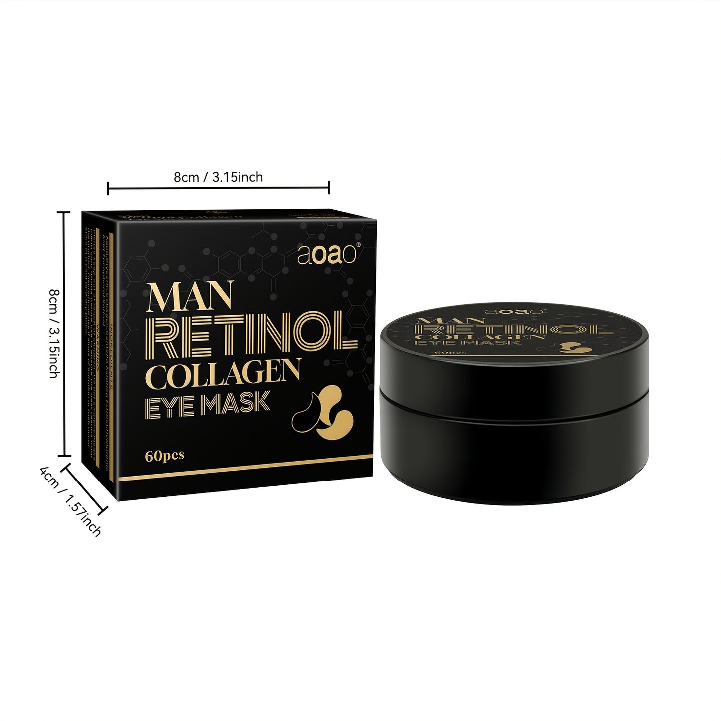 Collagen Hyaluronic Eye Mask With Retinol Anti Aging