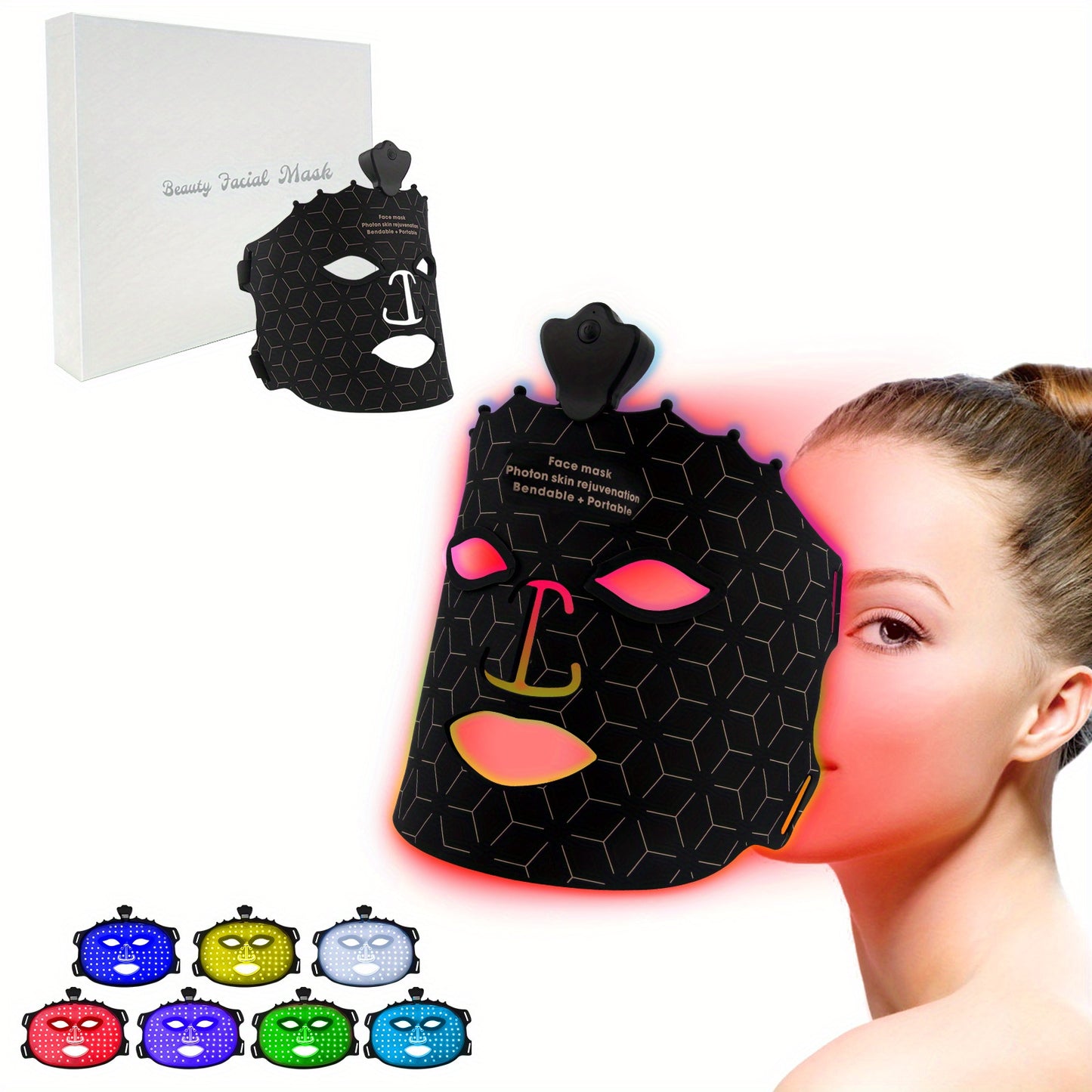 Red Light Therapy Mask for Anti Aging and Skin Care