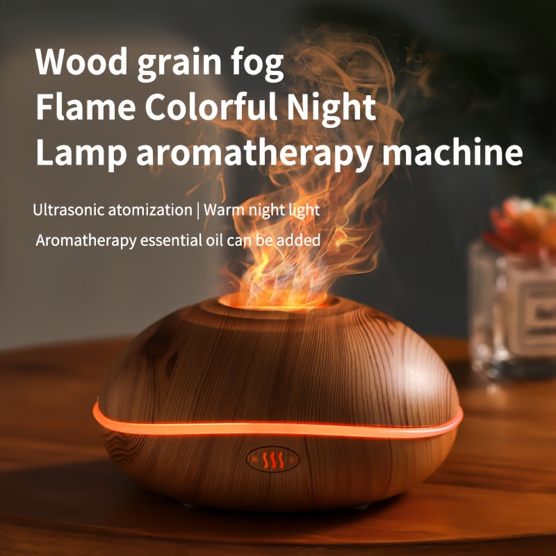 Aroma Humidifier with Colorful Lighting and Essential Oil Diffuser