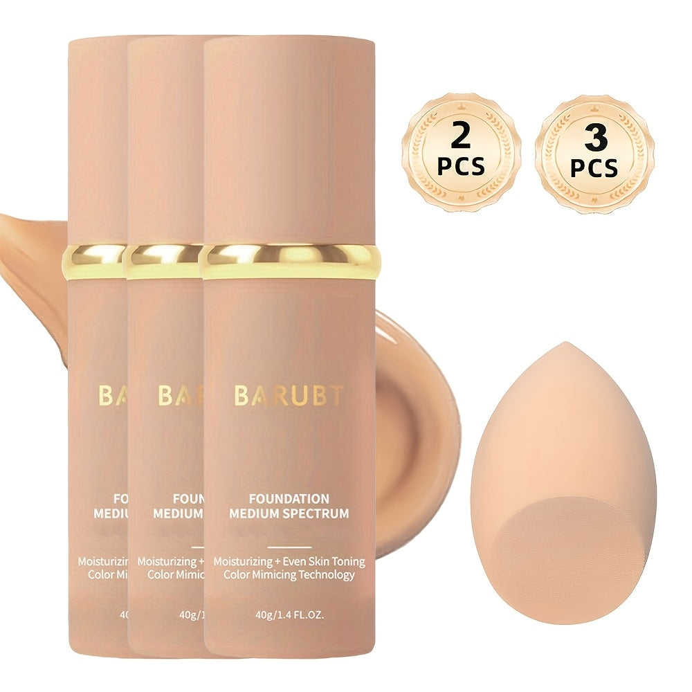 4-In-1 Foundation - Hydrator, Concealer, Primer, Waterproof, Sweatproof