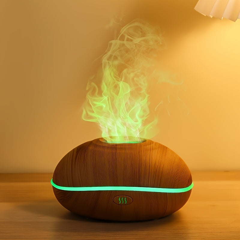 Aroma Humidifier with Colorful Lighting and Essential Oil Diffuser