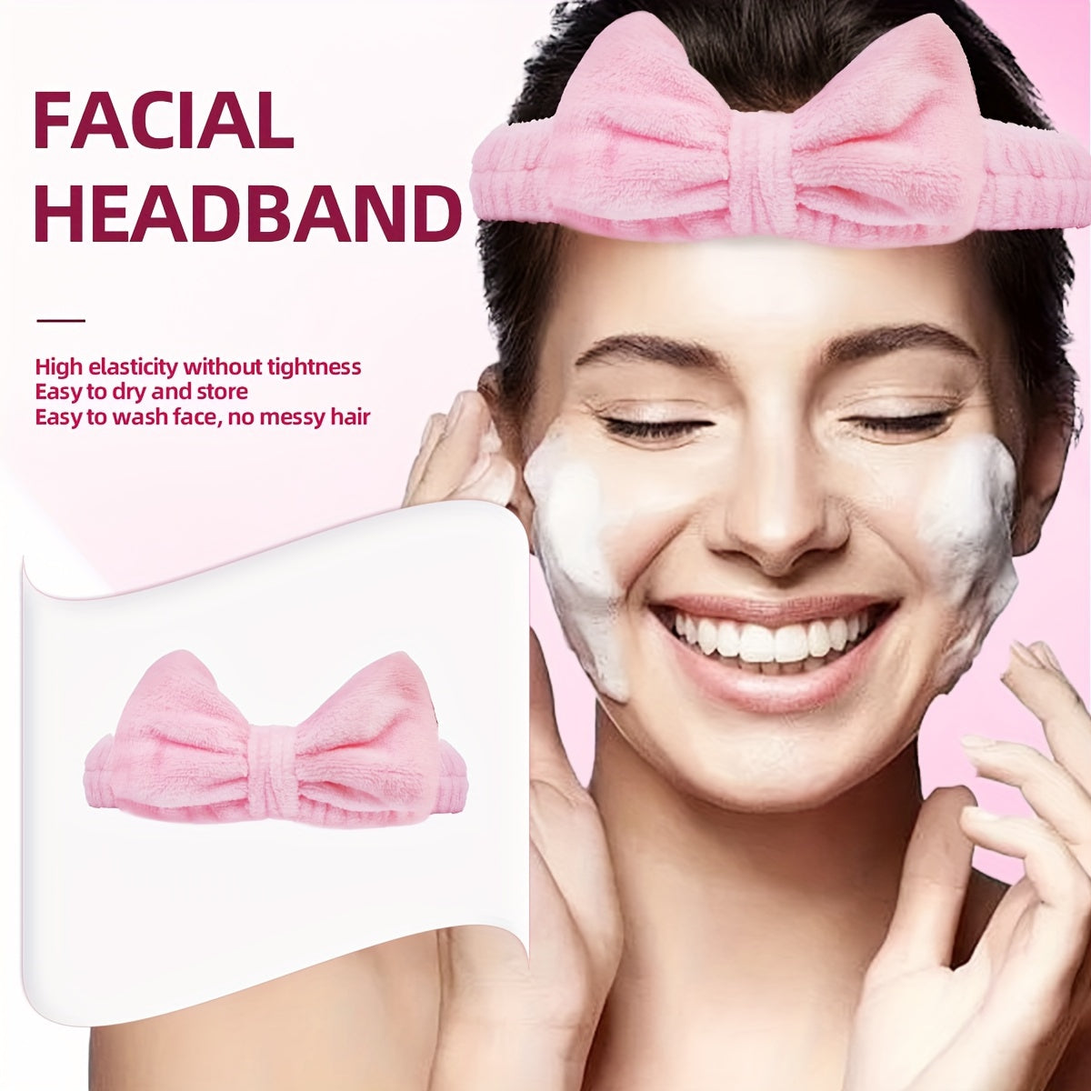 10 Piece Beauty Facial Care Set With Pink Roller Gua Sha