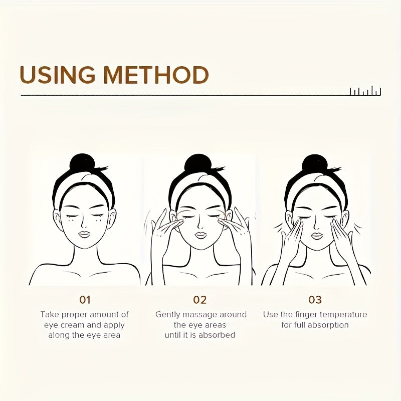 Gentian Eye Cream Hyaluronic Acid Hydration For Skin Types