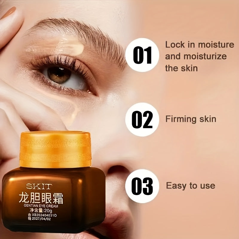 Gentian Eye Cream Hyaluronic Acid Hydration For Skin Types