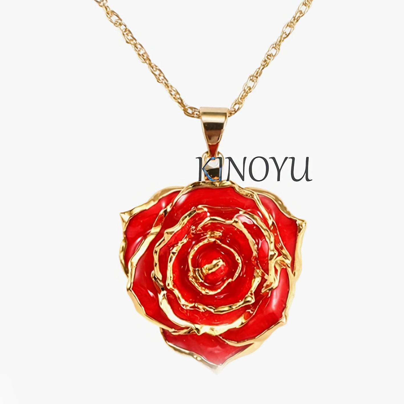 A 925 Silver Women'S Rose Pendant Necklace, High-quality Women'S Jewelry With Unique Design, A Gift For Wedding, Engagement, Valentine'S Day, Birthday And Graduation, A 'S Necklace, A Necklace For Women, A Gift Box