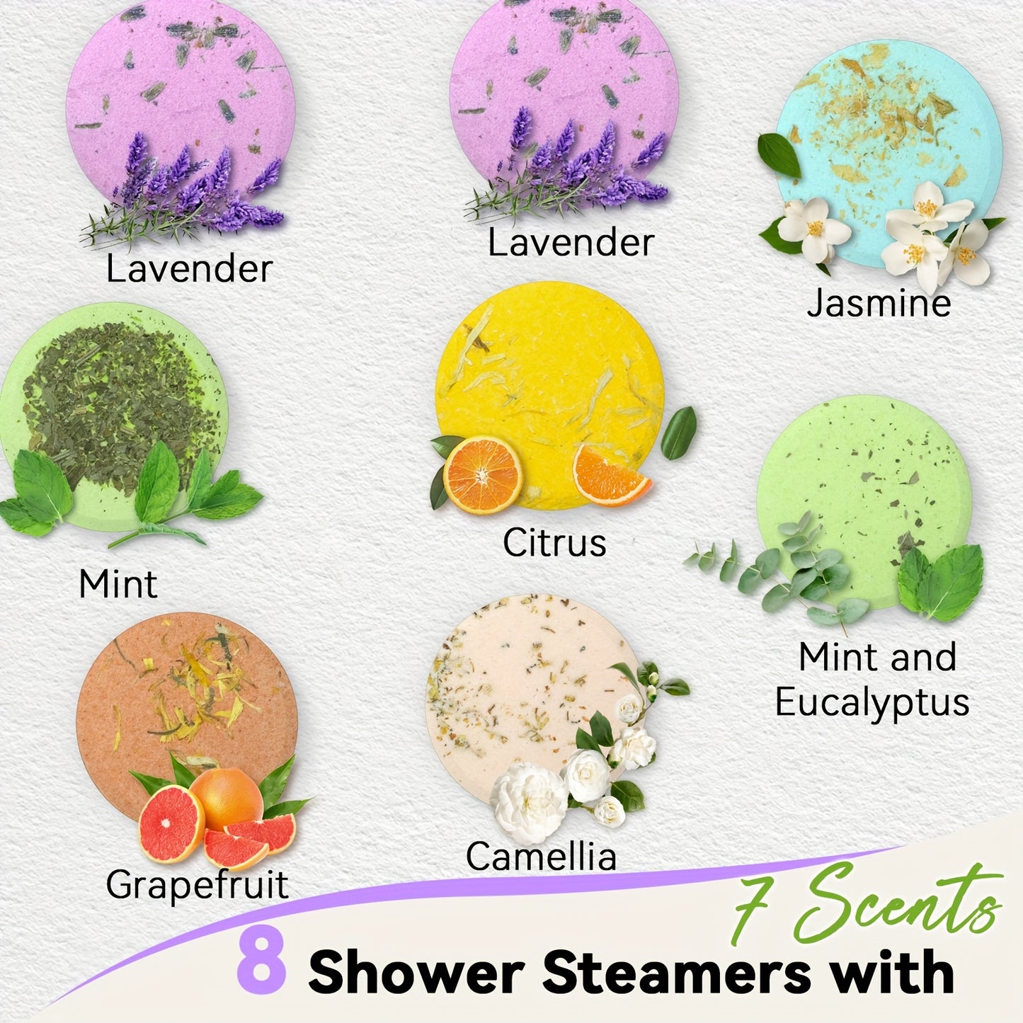 Essential Oil Shower Steamers for Relaxing Spa Experience