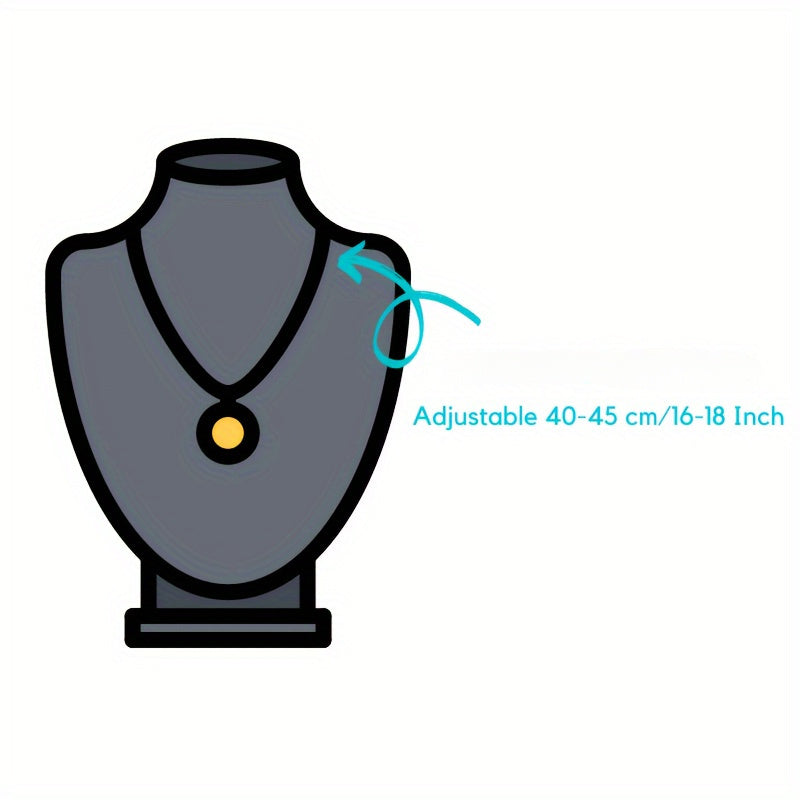 Moissanite Necklace 18K Gold Plated 925 Silver Jewelry