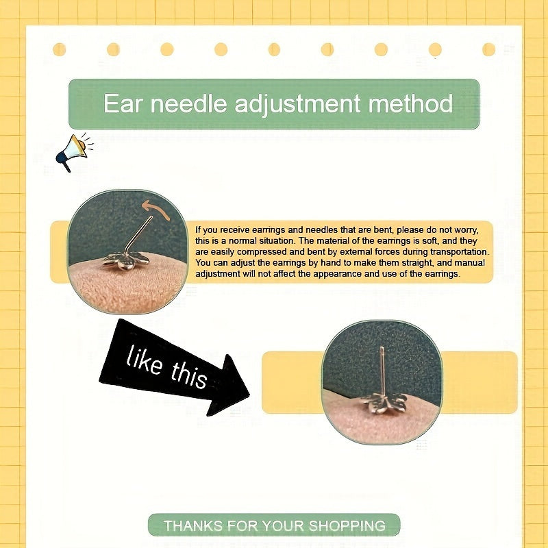 1 pair of elegant S925 sterling silver earrings - nickel free - hypoallergenic - simple chic, perfect for banquets and engagements - ideal for everyday wear and August birthday stone gifts