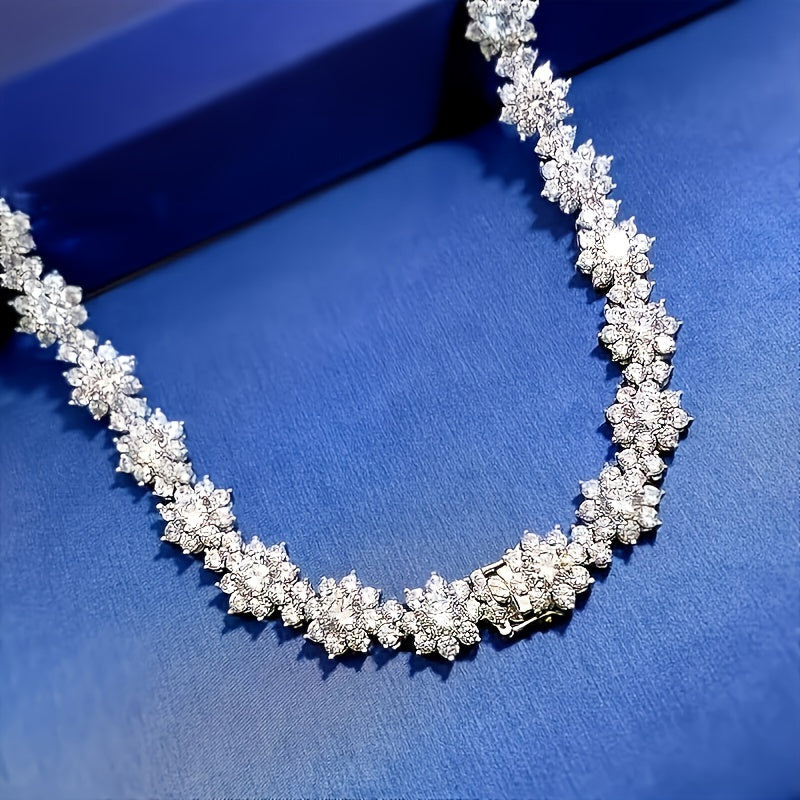 Sterling Silver with 4mm Sunflower Necklace