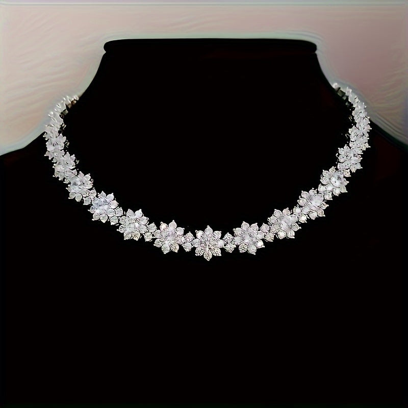 Sterling Silver with 4mm Sunflower Necklace