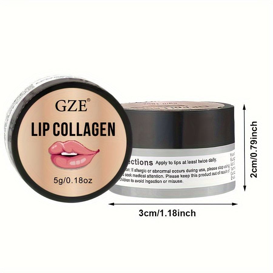 GZE Lip Collagen Plumping Balm 3 Pack Lip Treatment