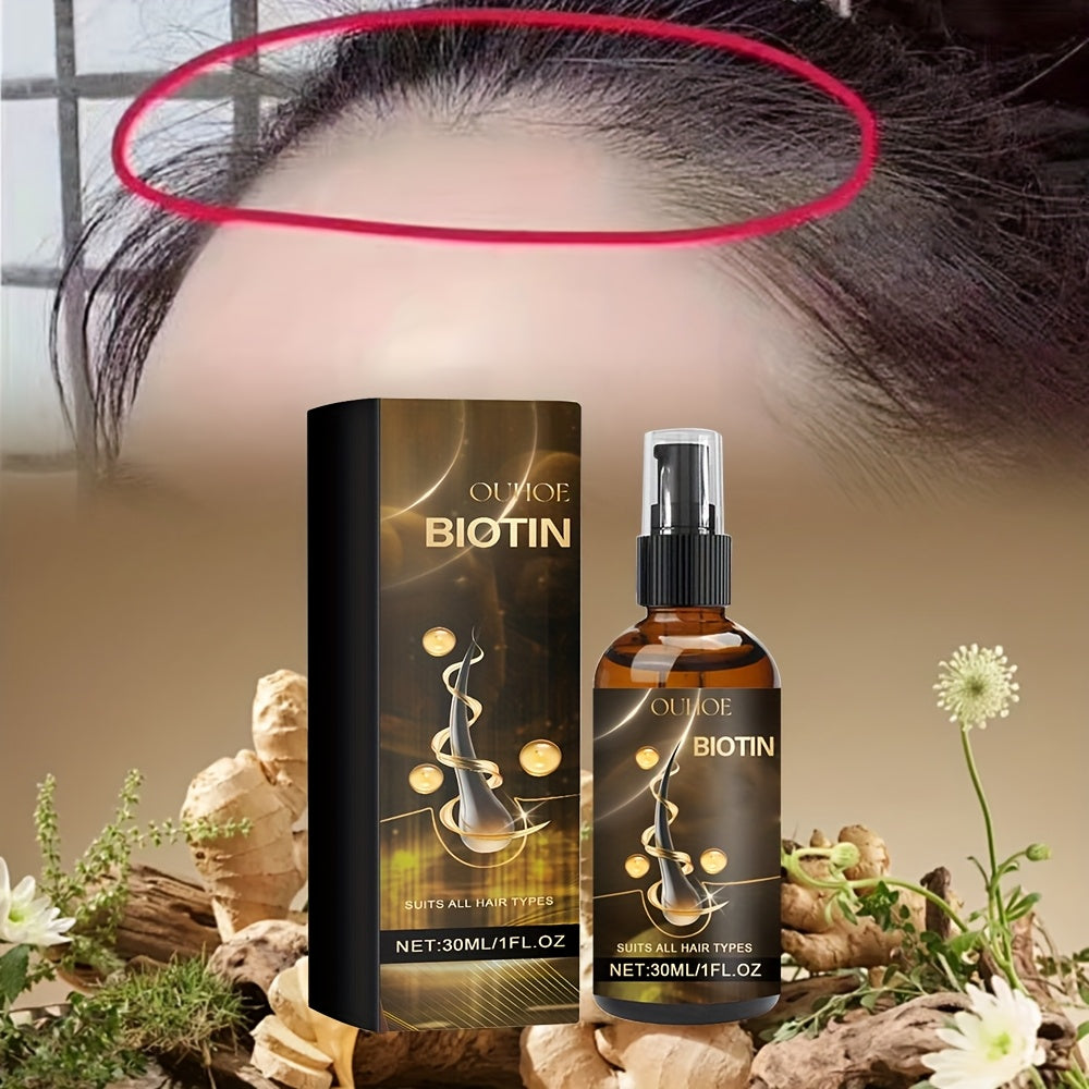 Biotin Hair Oil Duo for Deep Moisturizing and Nourishing Care