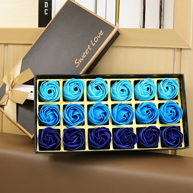 Rose Soap Flower Gift Box Set For Holidays And Gifts