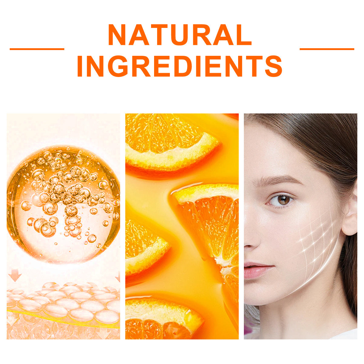 Vitamin C Moisturizing Spray Rich In Vitamin C Hydrating And Moisturizing Light Beige Spray Keeps Away From Dryness Suitable for All Light Beige Types Perfect Christmas Gift