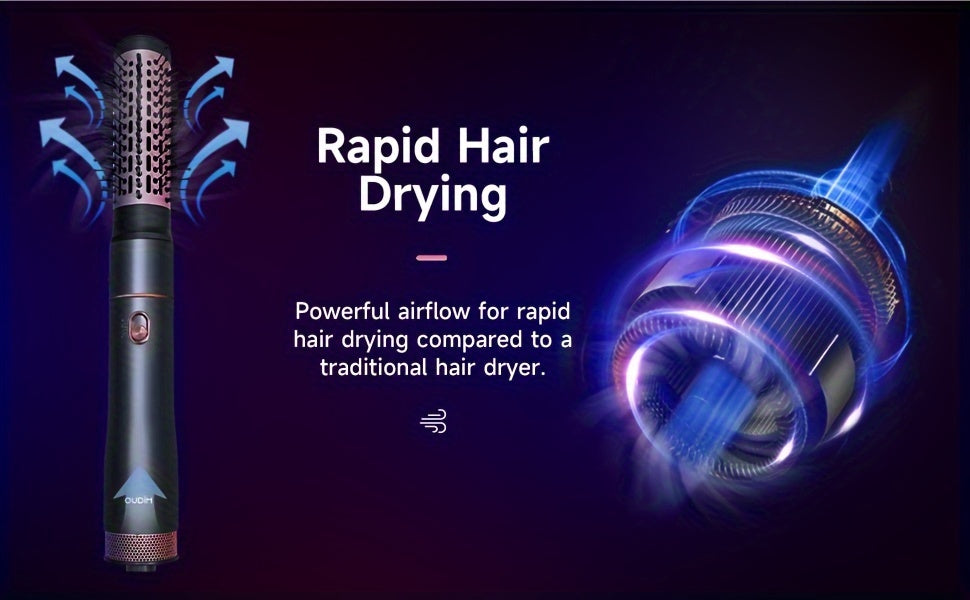 5-in-1 Hot Air Comb Set for Effortless Hair Styling