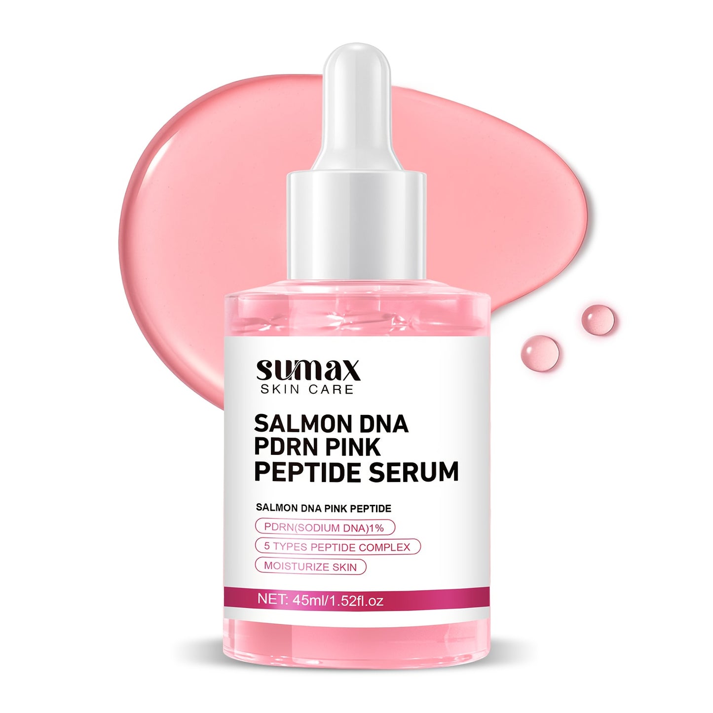 SUMAX Peptide Moisturizing Serum For Dry Skin Facial Care