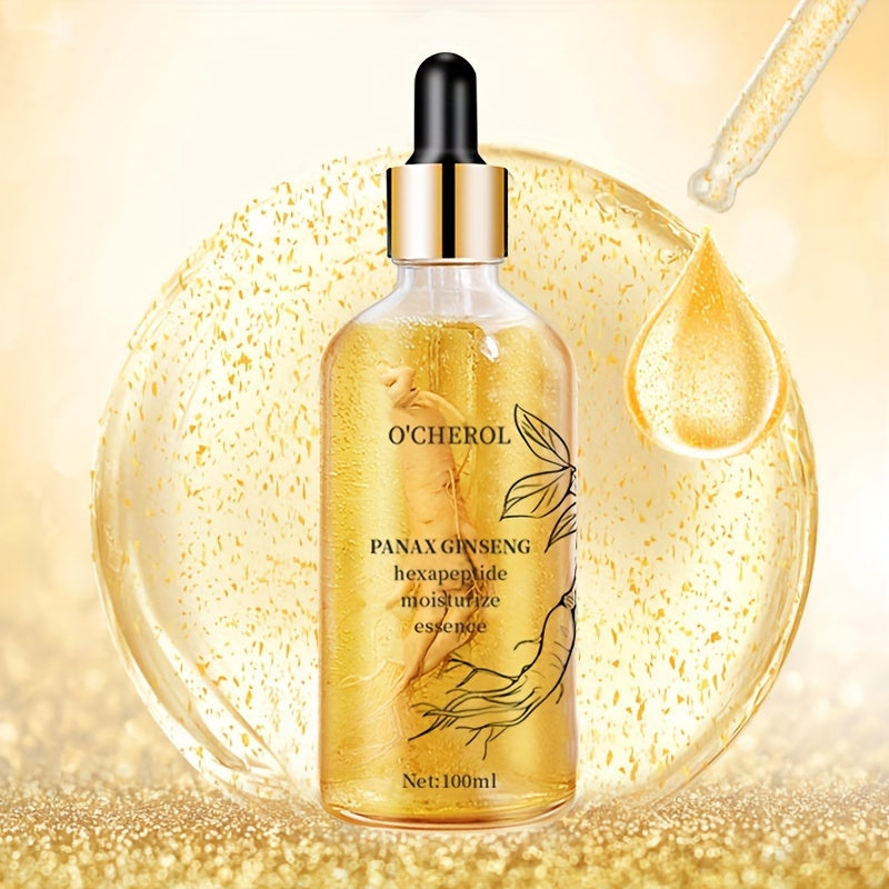 Ginseng Hexapeptide Essence Moisturizing Facial Serum Drops