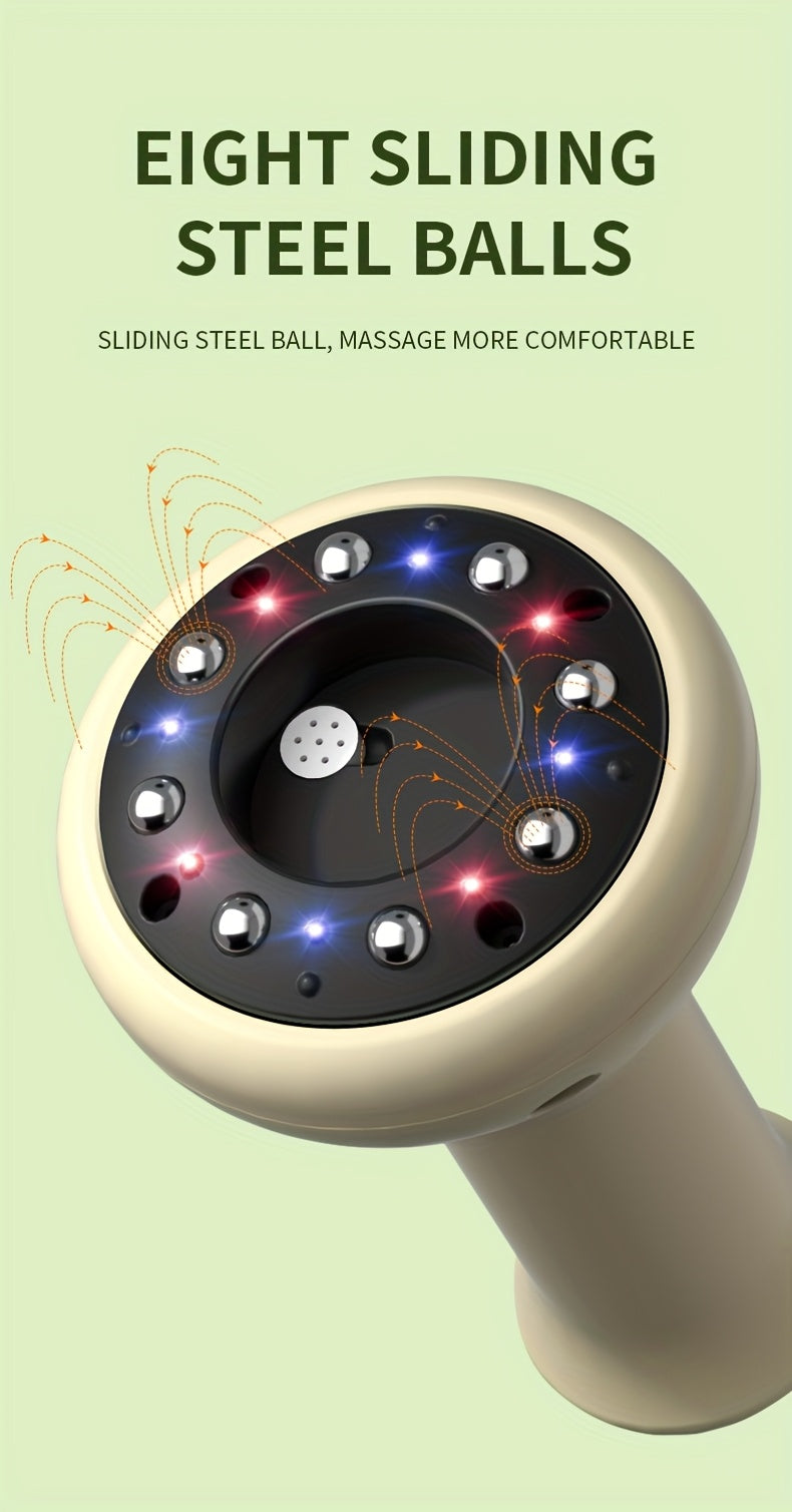 Rechargeable Electric Cuping Massager - USB Charging, 1200mAh Battery, Ergonomic Design, Ideal Gift for Women, Relaxation Aid | Ergonomic Massager | High Quality Graphics, Personal Massager