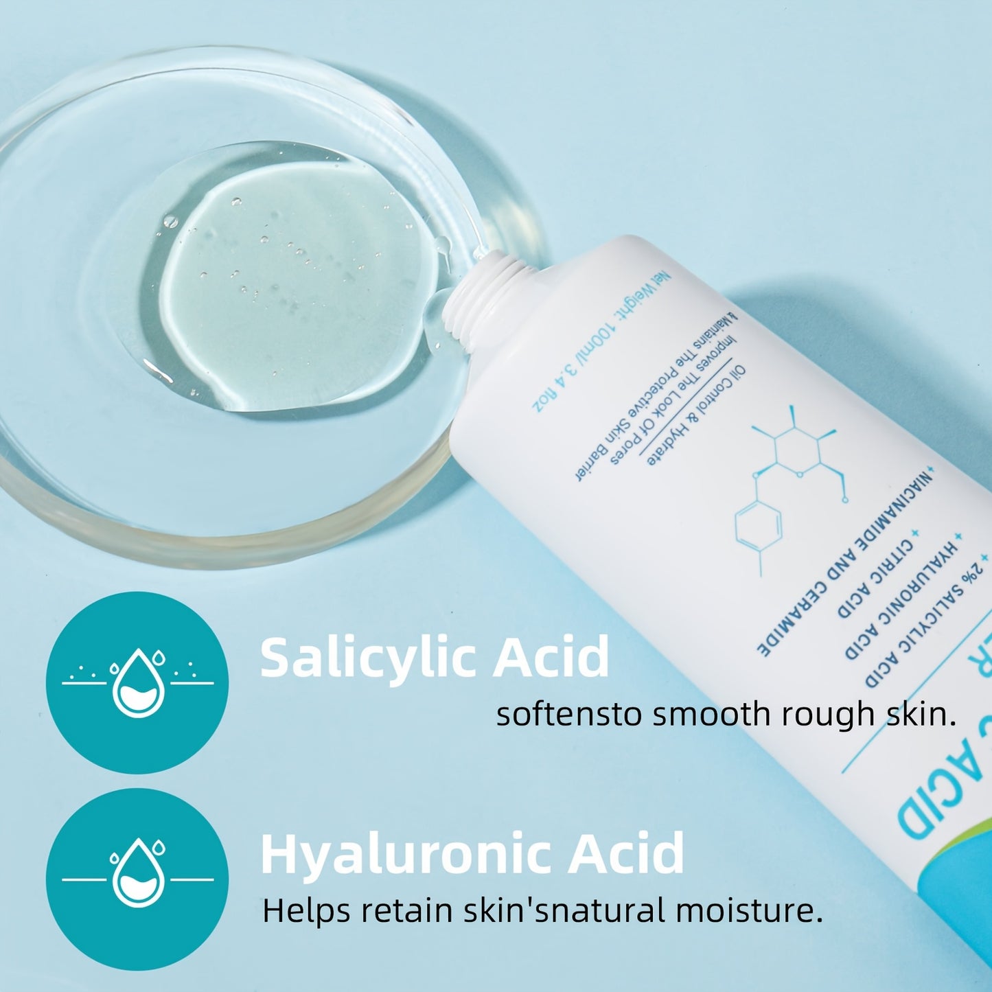 Irev Salicylic Acid Cleanser for Deep Cleansing and Hydration