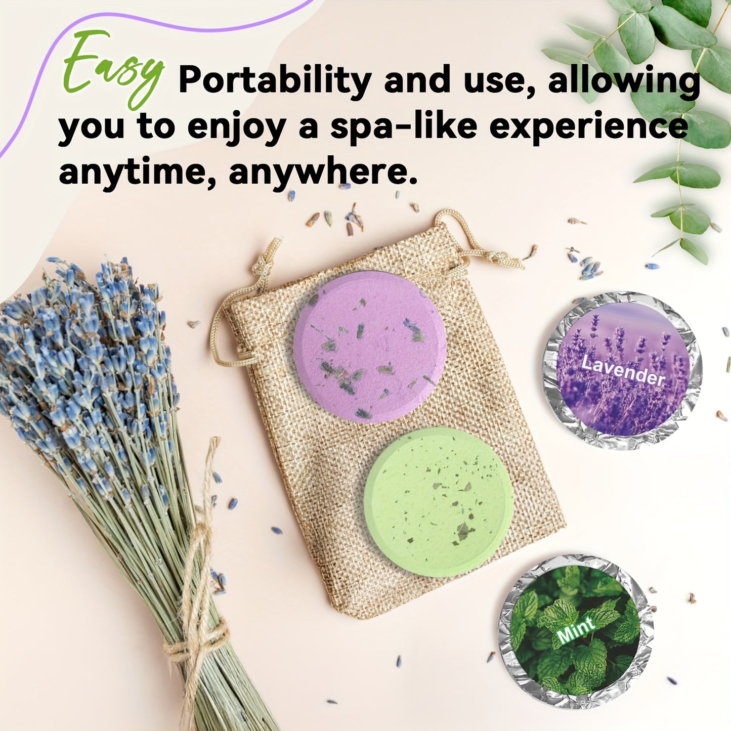 Essential Oil Shower Steamers for Relaxing Spa Experience