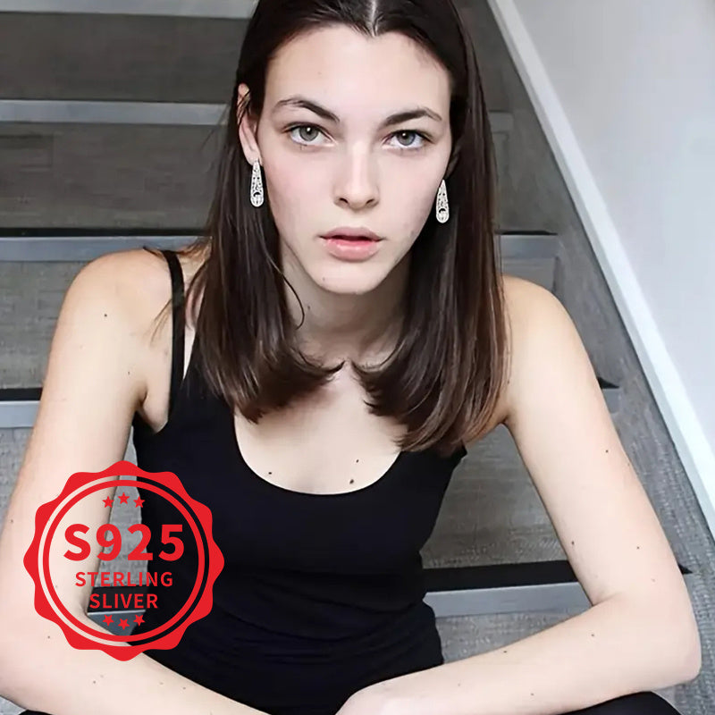 Bohemian 925 Silver Earrings for Everyday and Party Wear