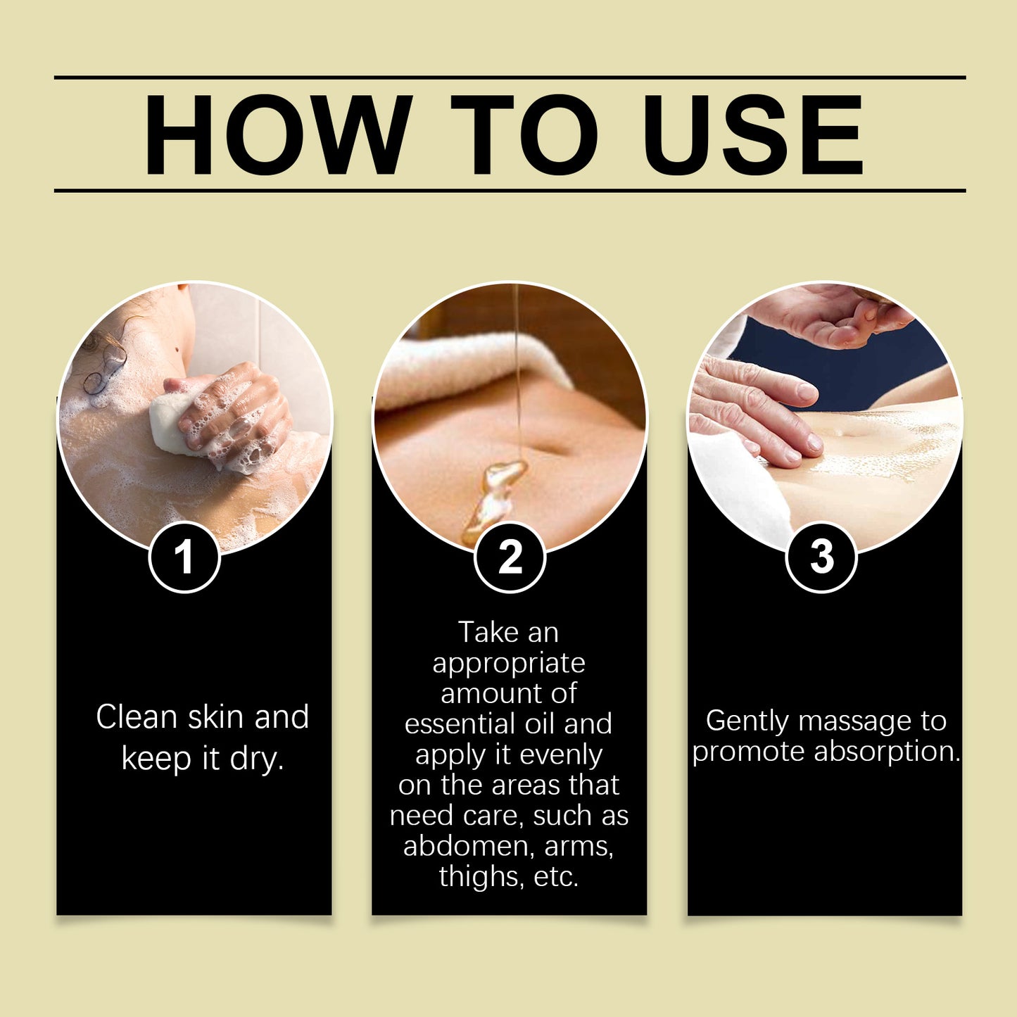 2pcs Light Beige Tightening Massage Care Oil, Rich in Jojoba Seed Oil, Moringa Seed Oil, Collagen, Vitamin E, and Rosemary Leaf Oil, Gently Moisturizes and Tightens The Light Beige, Refreshing and Non Greasy. It Is A Body Mas