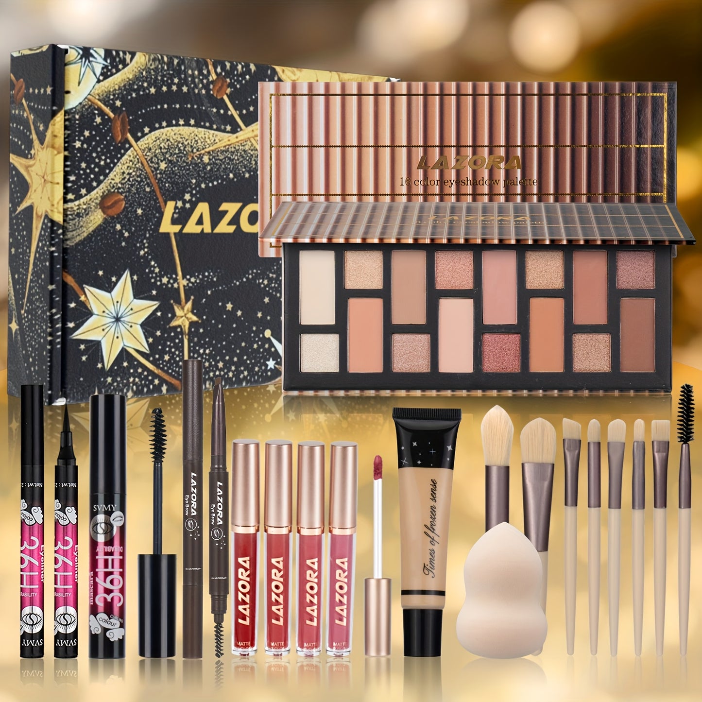 Makeup Ki Eyeshadow Palette Essentials Gift Box Set