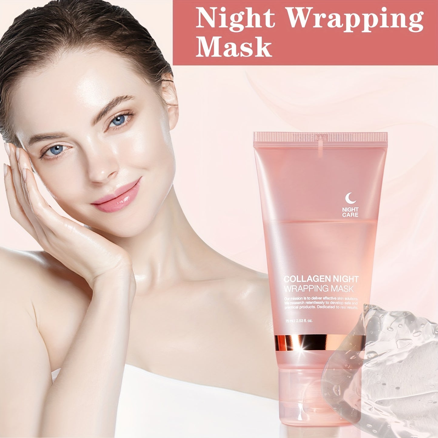 Collagen Wrapping Night Mask with Nicotinamide & Hyaluronic Acid