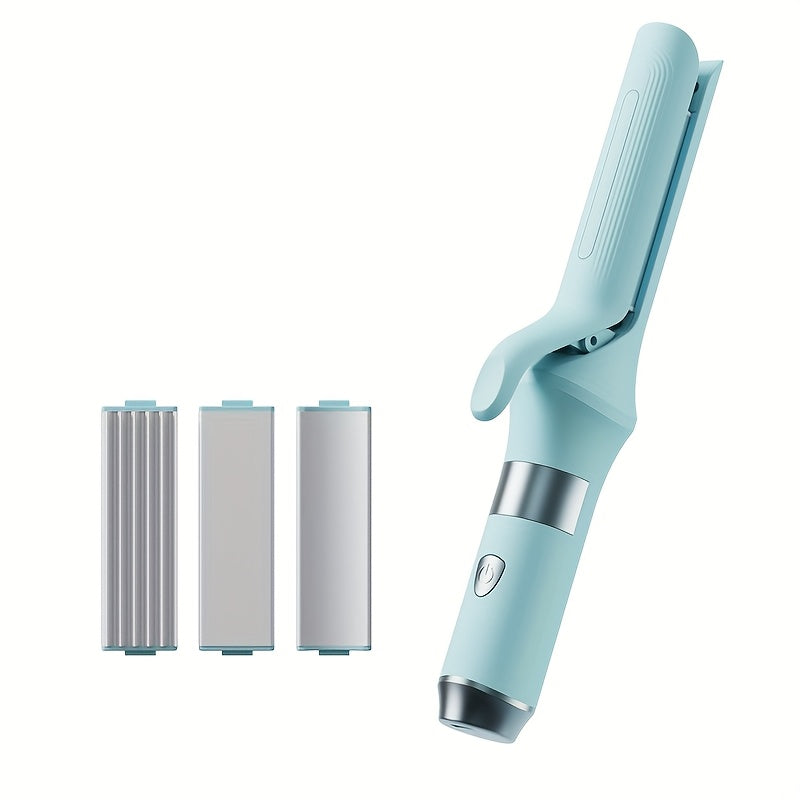 Portable USB Four In One Hair Straightener And Curling Iron