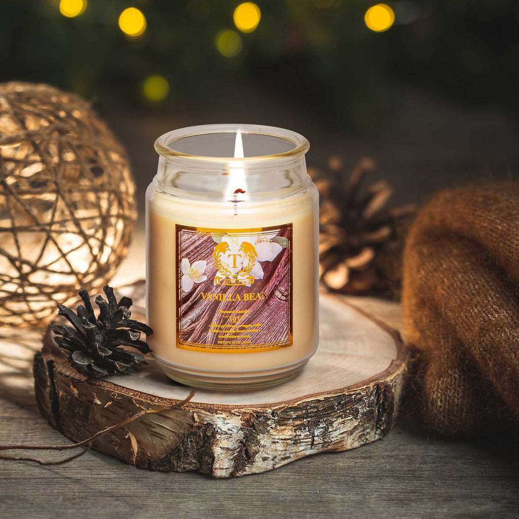 Scented Candles Set for Relaxation and Gift Giving