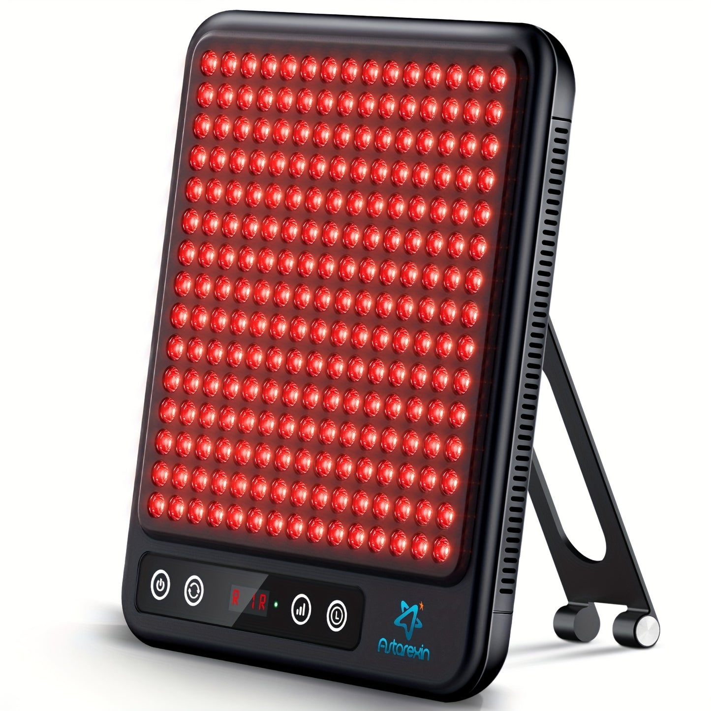 225 LEDs Dual-Chip Red Light Therapy Panel, Portable 660nm Red Light & 850nm Near-Infrared LED Device With Stand Timer, For Face Body Skin Care Home Spa Use